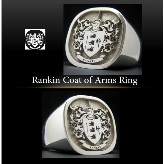 Rankin Coat of Arms Ring