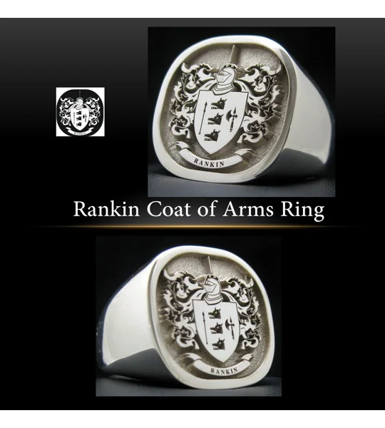 Rankin Coat of Arms Ring