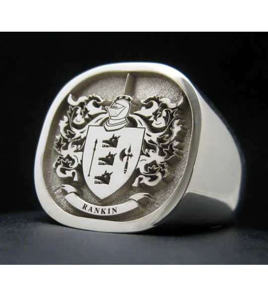 Rankin Family Crest Rings