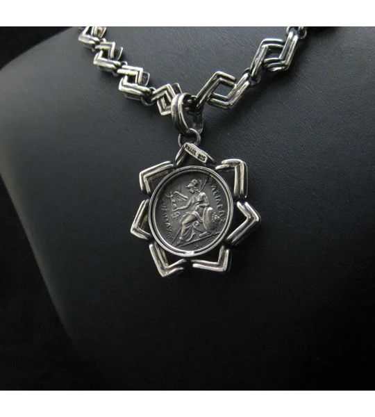 Alexander The Great Coin Necklace