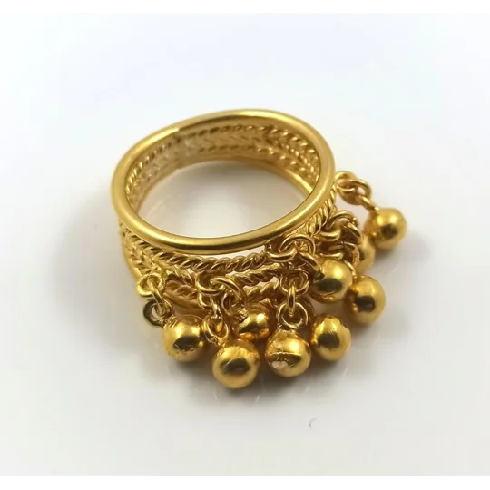 Gold Ring Filigree / Spheres