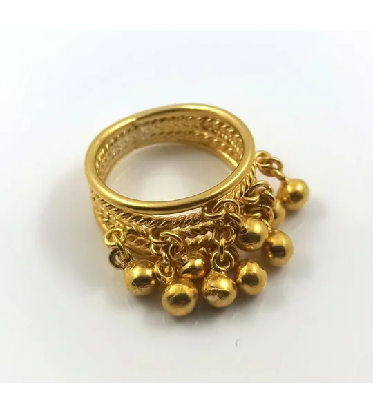 Gold Ring Filigree / Spheres