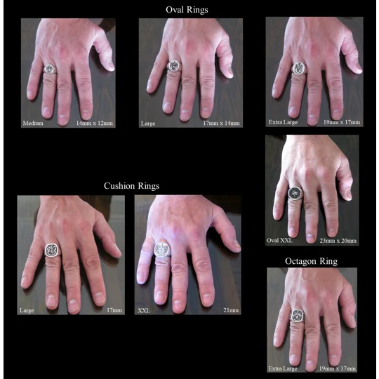 family crest rings finger wearing