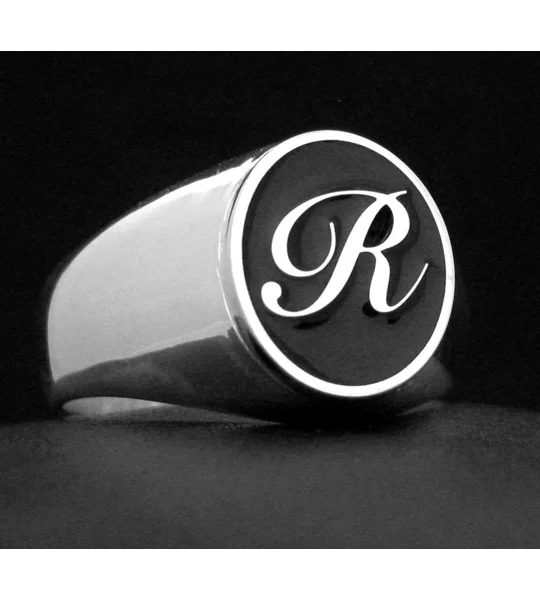 Custom Made Signet Ring - Monogram