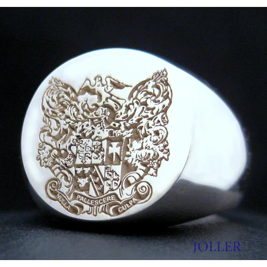 Coat of Arms Round Ring