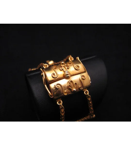 Filigree Bracelet / Agates