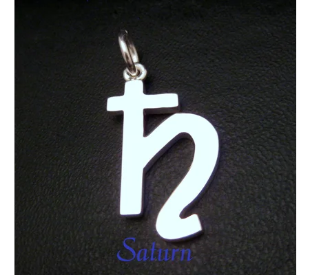 Handmade Saturn Necklace