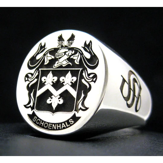 Schoenhals Family Crest Ring