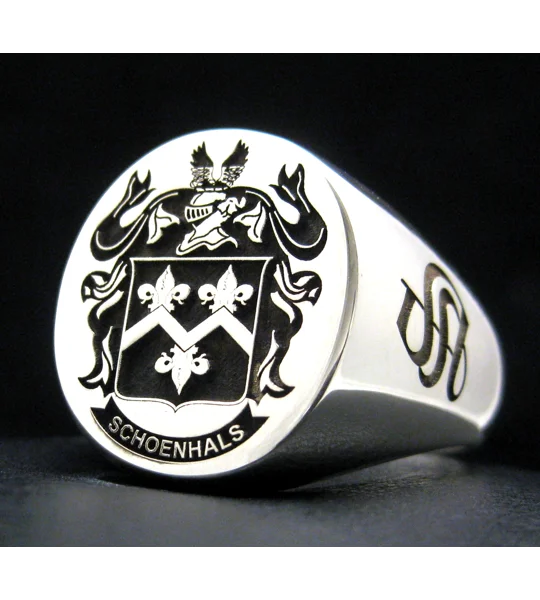 Schoenhals Family Crest Ring