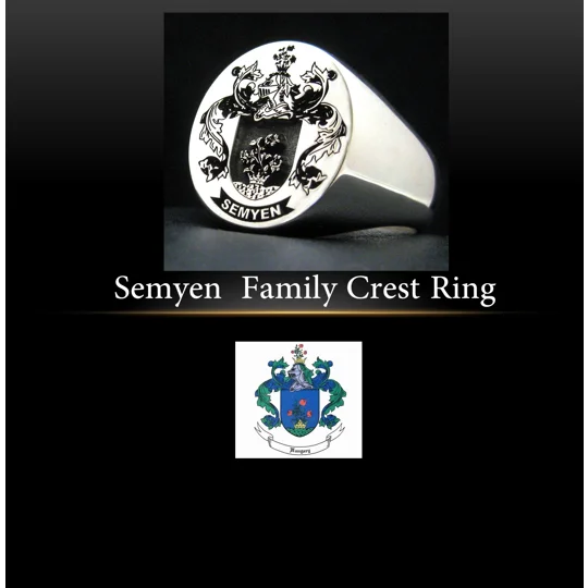 Semyen Family Crest Ring