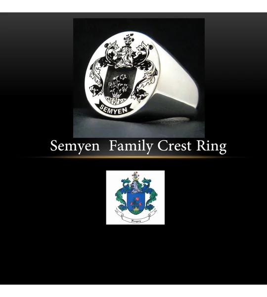 Semyen Family Crest Ring
