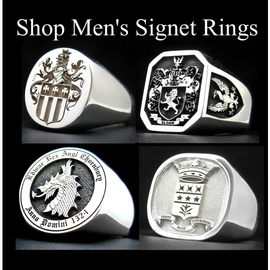 Shop Men's Signet Rings