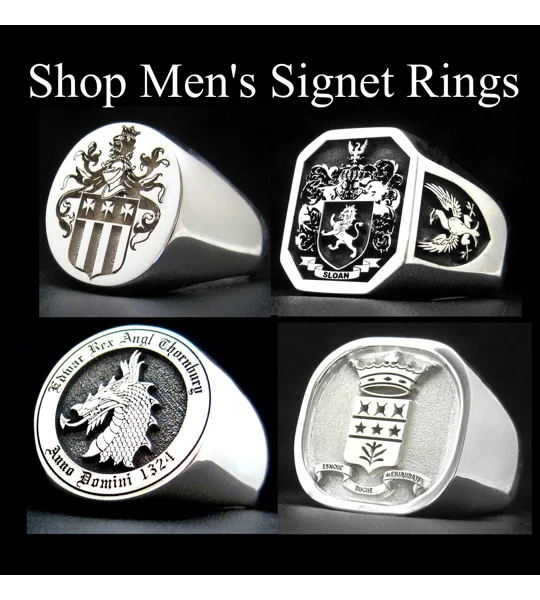 Shop Men's Signet Rings