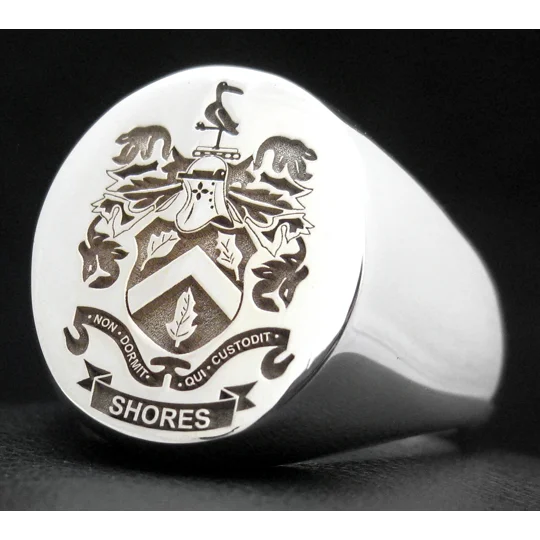 Shores Family Crest Ring