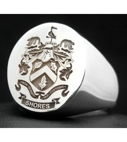 Shores Family Crest Ring