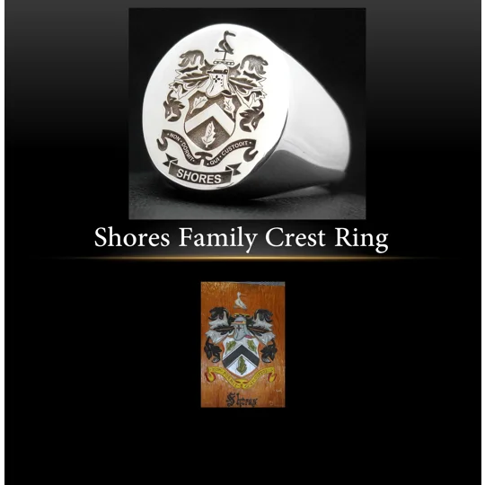 Shores Family Crest Ring
