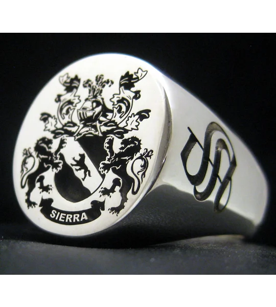 Sierra Family Crest Ring