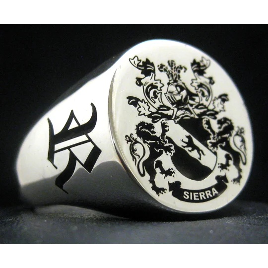 Sierra Family Crest Ring