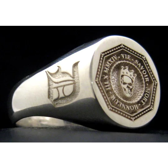 Skull Signet Ring