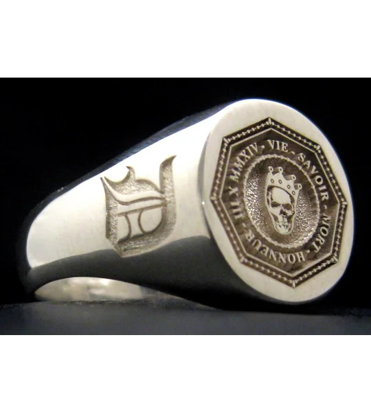 Skull Signet Ring