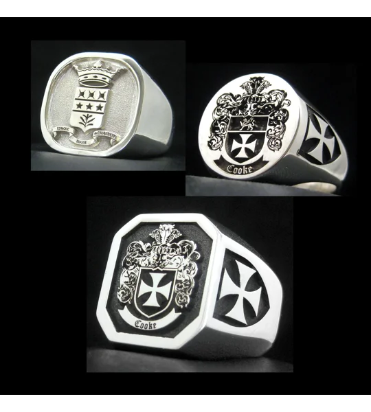 Signet Rings - Engraved & Personalised
