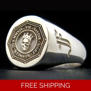 Skull Signet Ring