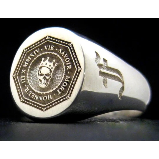 Skull Signet Ring