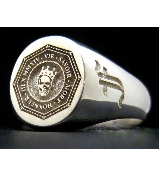 Skull Signet Ring