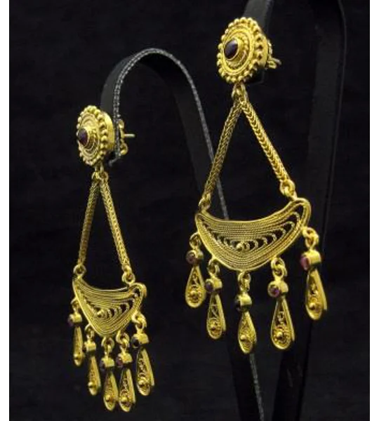 Chandelier Earrings - Handmade