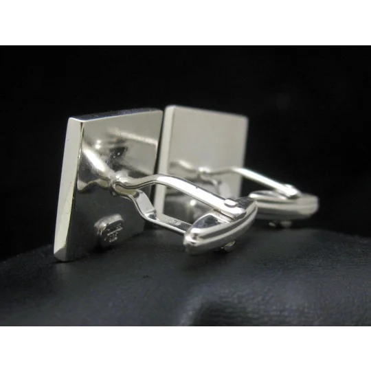Custom Made Family Crest Cufflinks Square