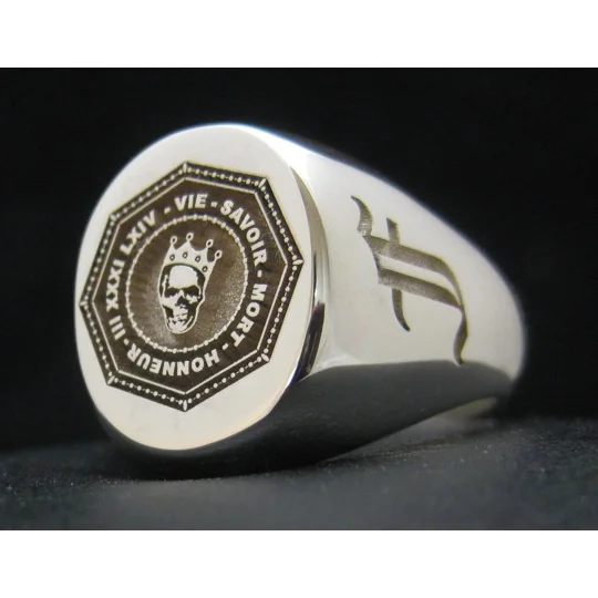 Skull Signet Ring