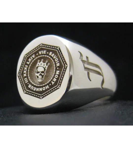 Skull Signet Ring