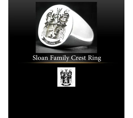 Sloan Family Crest Ring