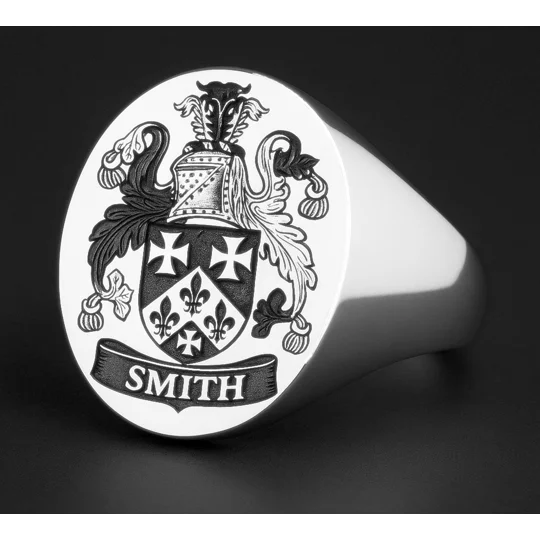 Smith Family Crest Ring