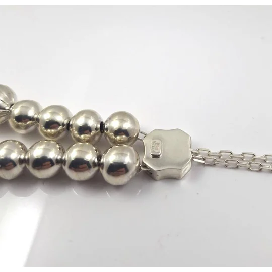 Worry Beads Handmade in Sterling Silver 925