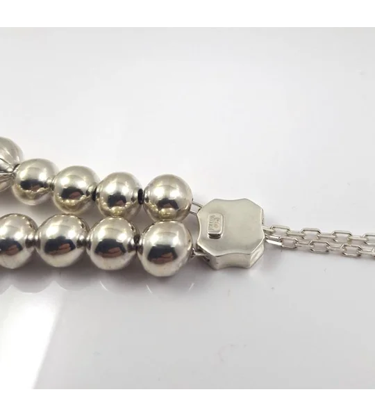 Worry Beads Handmade in Sterling Silver 925
