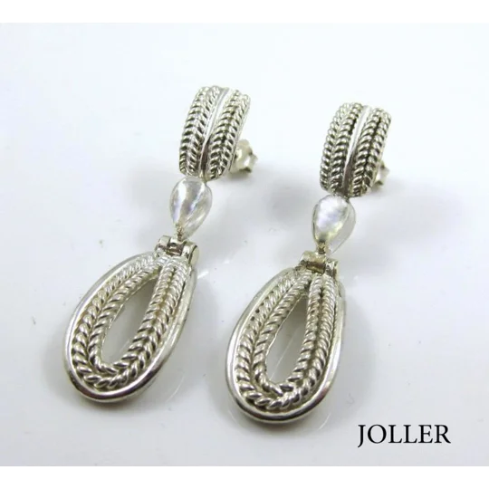 Filigree Silver Earrings