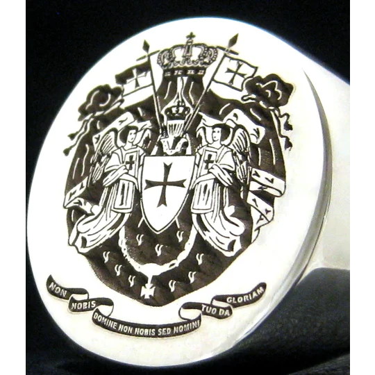 Knights Templar Signet Ring