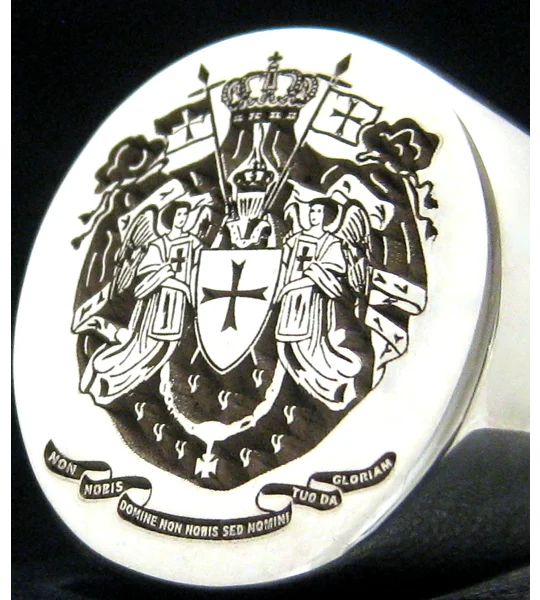 Knights Templar Signet Ring