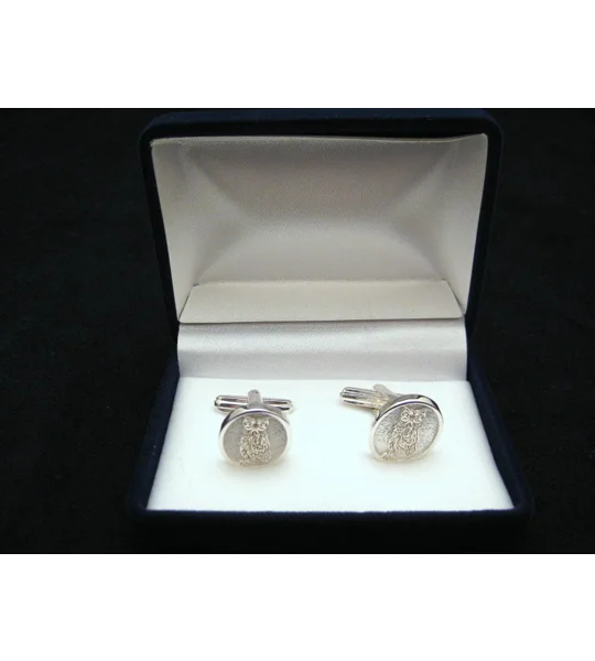Family Crest Cufflinks Custom Engraved