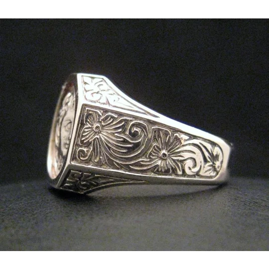 Alexander the Great as Hercules Octagon Ring