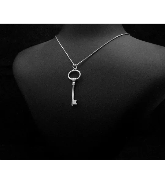 Silver 925 Key Necklace