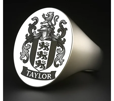 Taylor Coat of Arms Ring