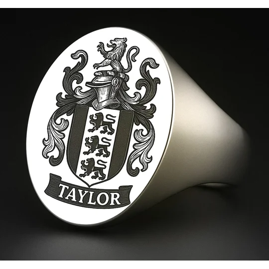 Taylor Coat of Arms Ring