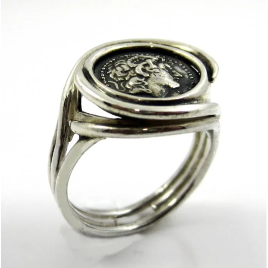 Handmade Alexander the Great Ring Large