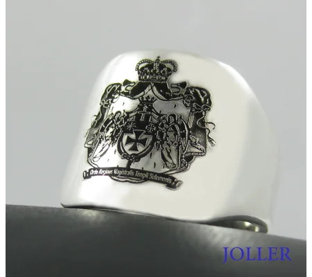 Cigar Ring Custom Made Family Crest