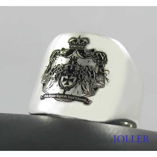 Cigar Ring Custom Made Family Crest