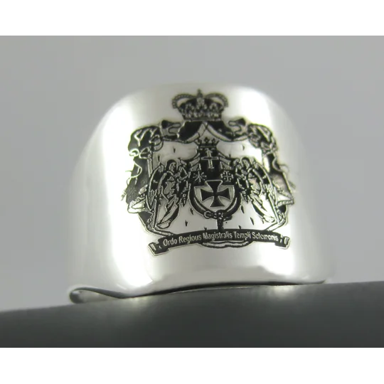 Cigar Ring Custom Made Family Crest