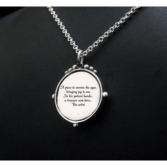 Design Your Own Family Crest Pendant - Mason Pendant - Any Crest