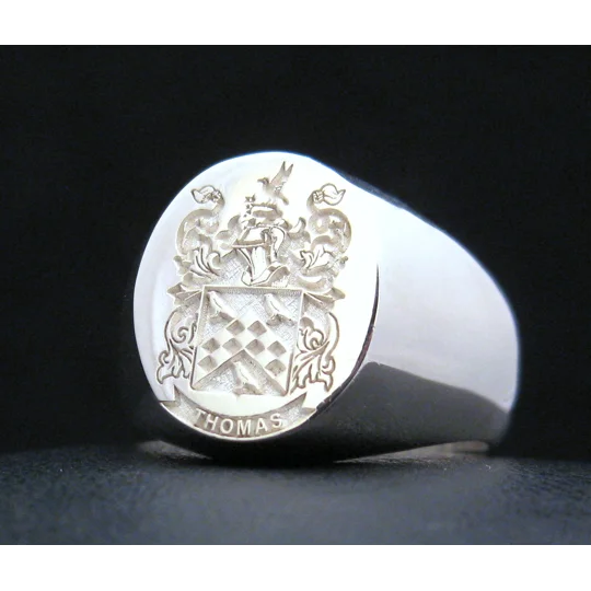 Thomas Family Crest Ring
